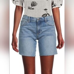 Joe's Jeans Bermuda Raw Hem Denim Shorts SZ 31
